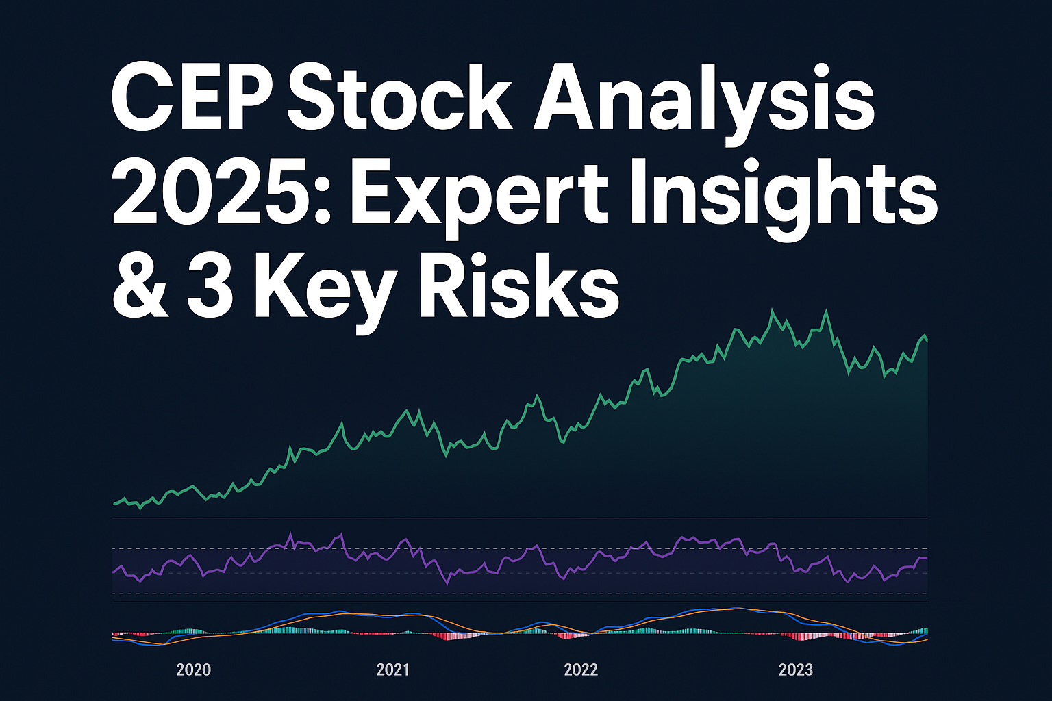 CEP stock analysis 2025 valuation chart